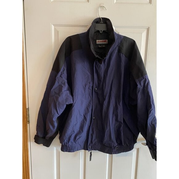 Men's Red Ledge Jacket Black/Blue XL - Picture 1 of 4